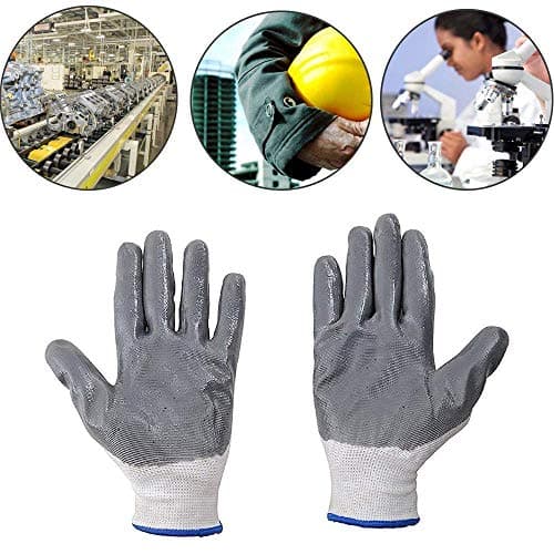 MPR4 Anti Cutting Cut Resistant Hand Safety Gloves | Industrial, Construction, Gardening, Farming, Glass & Metal Handling | Cut Resistant Nylon Hand Gloves – White (Pairs- 10, Pack of 20 gloves) 4