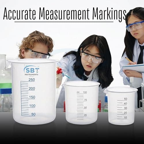 SBT Chemistry Lab Kit 40 Items | Borosilicate Glass & Plastic Laboratory Equipment Set | Science Experiment Kit for Students, Schools, Colleges & Educational Labs 2