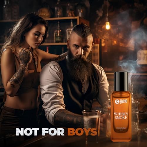 Beardo Godfather & Whiskey Smoke Masculine Fragrance Combo (20ml x 2) | Strong, Long-Lasting Perfume Set | Premium Gift for Men | Long Lasting Fragrance | Gift for Men | Gift for Friend 2