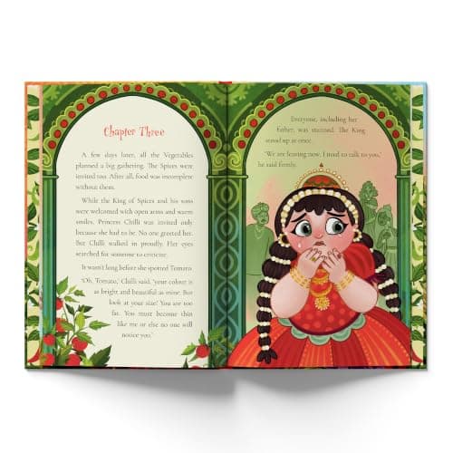 How the Chilli Became Hot by Sudha Murty: Gorgeous Full-Colored Children's Chapter Book | A Story Book Celebrating Kindness, Humility, and other Moral Values 4