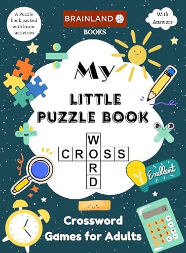 My Little Puzzle Book - Crossword Games for Adults