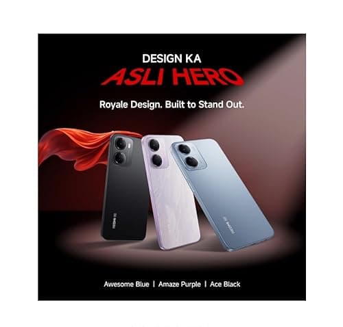 REDMI 15A 5G Amaze Purple 4GB RAM 64GB ROM 5