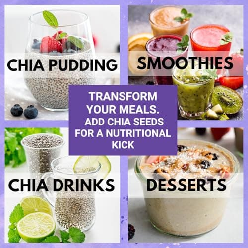 Bliss of Earth Chia Seeds 250 gm | Raw Superfood with Omega & Fiber | Natural Chia Seeds for Daily Nutrition & Wellness Support 4