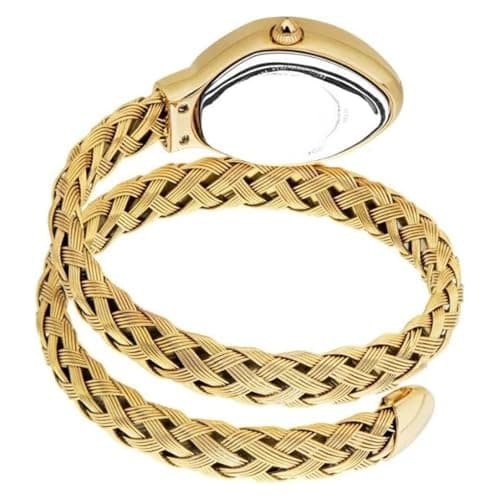 CLEO Be Bold Be You Premium Gold Ladies Wrist Watch | Elegant Party Bangle Watch (166) 3