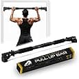 Slovic Pull up Bar for Home Kids [200 KG] | No Screw Pull Up Bar Wall Mounted with Anti-Skid Grip | Pull-ups Bar for Workout | Gym Equipment for Home Workout (Length 72-110 CM)