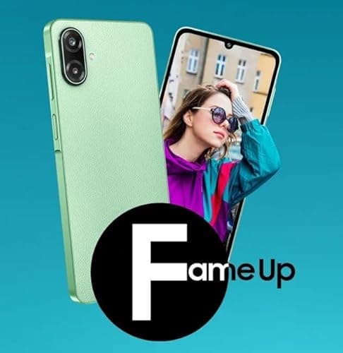 Samsung Galaxy F70e 5G (Limelight Green, 4GB RAM, 128GB Storage) | MediaTek Dimensity 6300 Processor | 50MP + 2MP Dual Camera | 8MP Front Camera | 6.74" HD+ Display | 6000mAh Battery | Up to 2TB 2