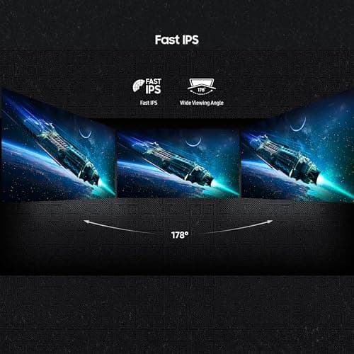 Samsung 32" Odyssey G5 Fast IPS Gaming Monitor|QHD 2560 x 1440|180 Hz|1ms|300nits|HDR10|AMD FreeSync|G-Sync|Ports-DP,HDMI,Headphone|Height-Tilt-Swivel-Pivot Adjustable Stand|LS32FG502EWXXL|Black 4