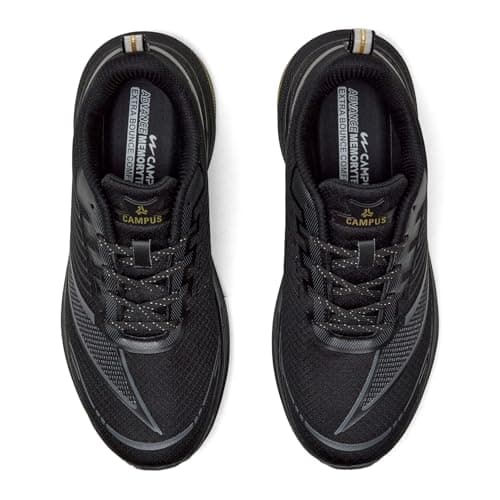 Campus Men's DRIVO BLK Running Shoes - 9UK India 1 Pair 4
