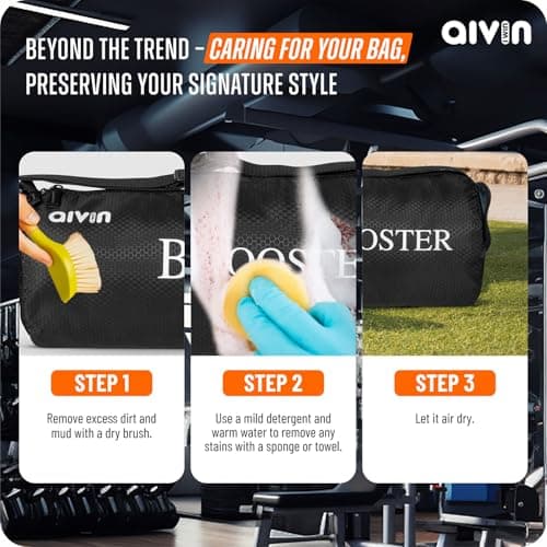 Aivin Booster Multipurpose Gym Bag | Gym Bags | Adjustable Shoulder Bag for Men |Duffle Gym Bags for Men | Fitness Bag|Carry Bags|Sports & Travel Bag|Sports Kit| Duffle Bags Travel 5