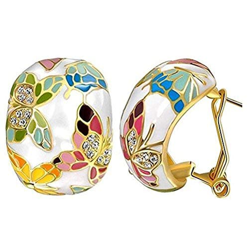 YouBella Gifts Enamel Multicolor Stylish Latest Gold Plated Jwell Pendant Necklace and Earrings Jewellery Set for Women and Girls 6