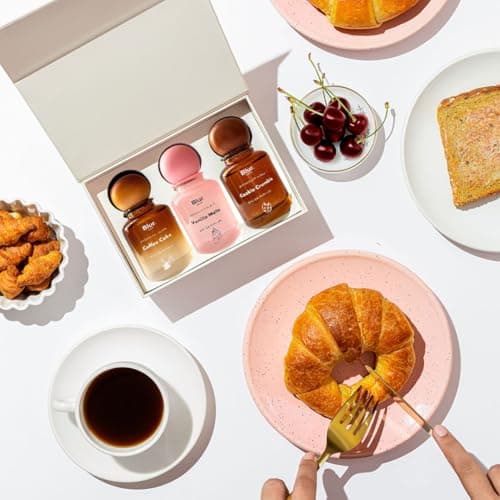 Blur India Perfume Combo for Women & Men | Smells Like Breakfast in Bed | Vanilla Melts + Cookie Crumble + Coffee Cake | Long Lasting EDP Pack of 3 | 30ml Each 2