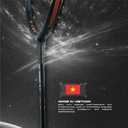 Apacs Z-Ziggler Next Gen (Unstrung) | 38lbs max Tension | Ultra Slim Shaft | 100% Japanese Graphite | (4U) Head Heavy Balance | Aerodox Frame | Made in Vietnam Badminton Racket with Cover (Black) 5