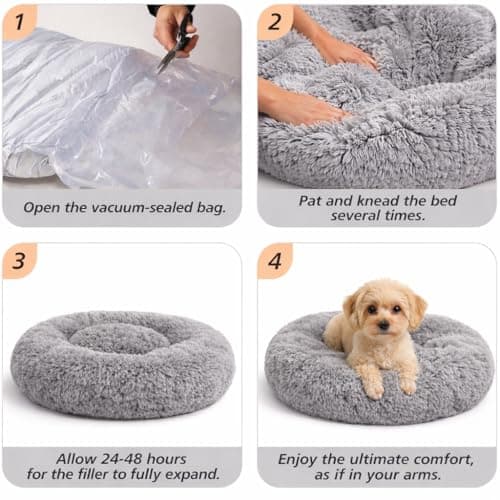 ZEXSAZONE Summer Comfortable Durable Both Sides usable and Washable Pet Bed | Cat Bed | Puppy Bed | Dog Bed | Medium Dog Bed for Cats Puppies (Grey, Small) 5
