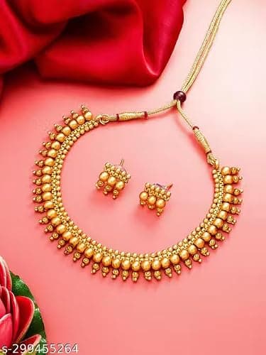 Lightweight Silver Plated Jewellery necklase Set for Women 3