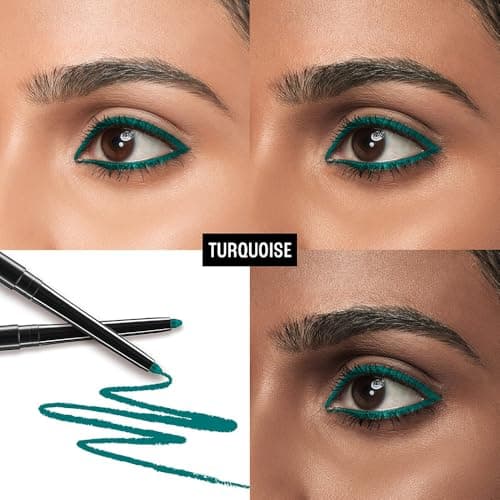 Lakmé Eyeconic Kajal, Turquoise, Water Proof, Smudge Proof, Lasts Upto 22 Hrs, 0.35 g 4