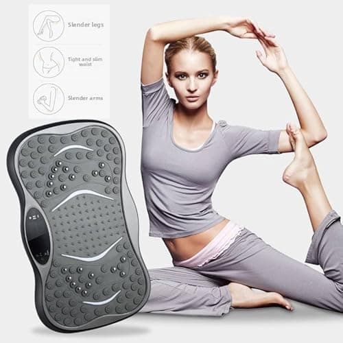 Dealsure Vibration Plate Exercise Machine | Full Body Vibration Machine for Weight Loss in Home & Gym, Muscle Toning, Calorie Burn & Fitness Training with 5 Program Modes, Remote & 2 Resistance Bands 5