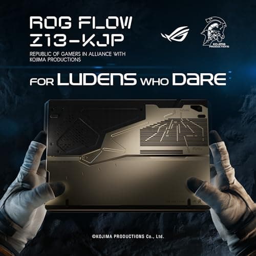 ASUS ROG Flow Z13 (Kojima Limited Edition),AMD Ryzen AI MAX+ 395,128GB RAM,1TB SSD,QHD+,13.4"(34 cm),Windows 11,M365 Basic(1Y)* Office 24,Decennium Gold,1.72 Kg,GZ302EAC-RU180WS,Creator/Gaming Laptop 4