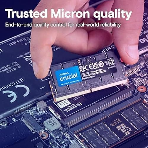 Crucial 32GB DDR5-5600 SODIMM CL46 (16Gbit) 5