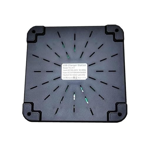 Drumstone (𝟏𝟓 𝐘𝐞𝐚𝐫𝐬 𝐖𝐚𝐫𝐫𝐚𝐧𝐭𝐲) 300W 50-Port USB Charging Station – High-Speed Multi-Device Smart Wall Charger for Smartphones, Tablets & Multiple USB Devices 5