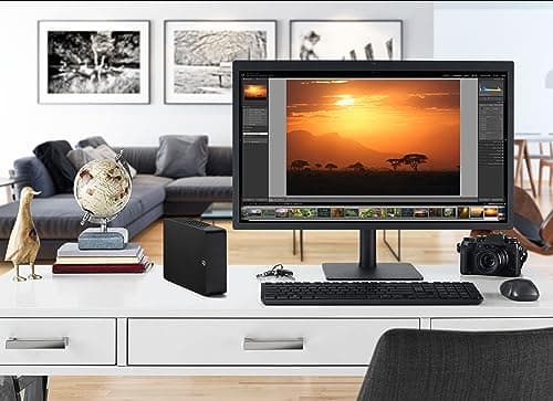 Seagate Expansion 28TB External Hard Drive HDD - USB 3.0, with Rescue Data Recovery Services (STKP28000400) 4