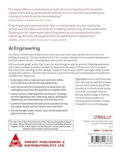 AI Engineering: Building Applications with Foundation Models (Full Colour Indian Edition) 2