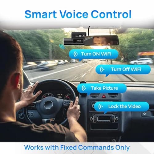 NEXDIGITRON ACE 2 Car Dash Camera with in-Built GPS Logger, Native 2K 1440P, Intuitive Screen, Voice Control, Super-Capacitor, Made in India, Optional Parking Mode, Upto 256GB Supported 5