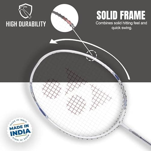 YONEX Astrox Attack 9 Badminton, Pearl White, 80 Grams, Made in India 2