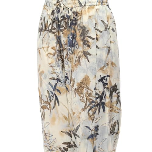 Rangriti Women's Off-White Viscose Blend Printed Co-ord Set_42 3