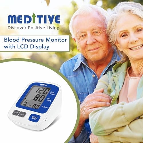 MEDITIVE Fully Automatic Arm-type Digital Blood Pressure Monitor with option for micro USB port 4