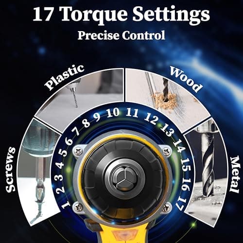 IBELL VORMIR VR CD12-46 Cordless Drill Driver, 2 batteries.12V, 0-400/0-1450 rpm, 25Nm Torque, 10 mm Chuck,1500mAh Li-Ion, Fast Charger, Compact Design,12 months warranty 4