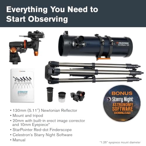 Celestron AstroMaster 130 EQ Telescope 3