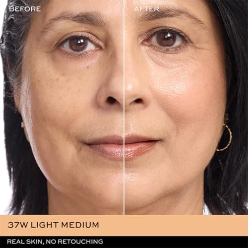 Kiro Barely There Skin Tint SPF 35 PA+++ - 37W Light Medium, 30ml | 4-in-1 Moisturiser, Primer, Sunscreen & Foundation | Lightweight Dewy Coverage | Polyglutamic Acid, Niacinamide & Ceramides Infused 3