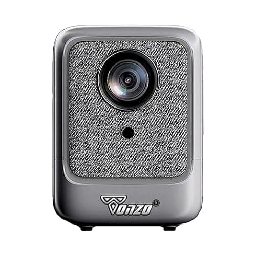 Tonzo Cinema X2 Mini Projector 4000 Lumens HD 720P with 4K Support | Portable LED Home Theater & Home Cinema Projector 120 Inch Screen | HDMI USB AV Multimedia Movie Projector for Home & Office