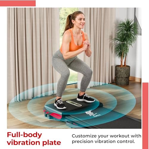 Lifelong FitPro Treadmill | 4 HP Motor | Vibration Plate | LED Display | Foldable Design | Remote Control | 110 Kg Max Weight | 8 Km/h Speed | Anti-Slip Belt | Home Gym Equipment LLTM180 5