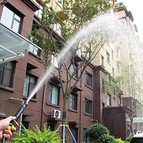 SKADIOO Water Spray Gun for Car Wash Bike Washing Gun for 1/2" Hose Pipe High Pressure Water Gun Nozzle Adjustable Car Washer Gun Brass Jet Water Spray Nozzle for Garden & Window 4