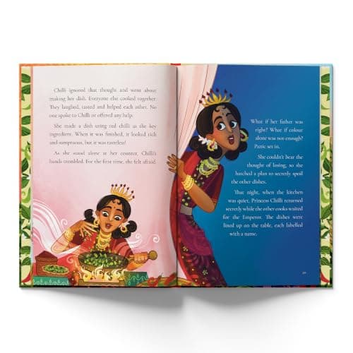 How the Chilli Became Hot by Sudha Murty: Gorgeous Full-Colored Children's Chapter Book | A Story Book Celebrating Kindness, Humility, and other Moral Values 5
