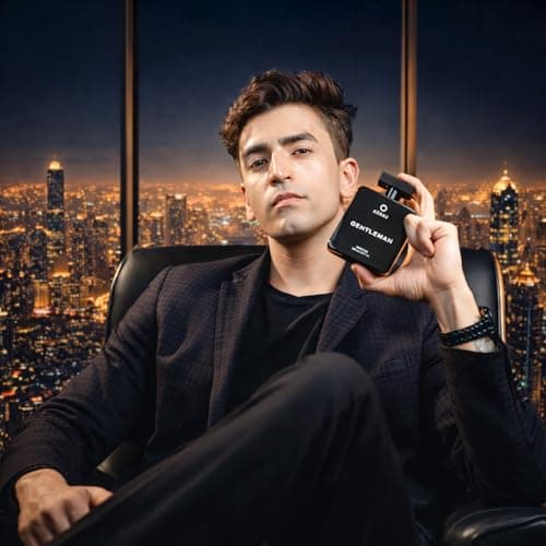 KENAZ Gentleman Perfume 100ml Parfum, Dubai viral perfume | Green, Citrus & Woody Notes | Perfume for Men | 20% Fragrance Oil | Long Lasting Perfume for Men | Luxury Mens Fragrance | IFRA-Certified 6