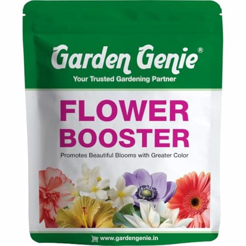 Garden Genie Flower Booster Fertilizer 830g | Organic Fertilizer For Flowering Plants | Fertilizer for Flower Plants | Essential Flowering Fertilizer Powder