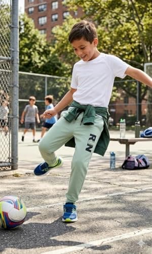 VVN Kids Lower Track Pants for Boys & Girls – Kids Joggers Cotton Lower, Sports Track Pant, Casual Wear Pants, Running Workout Activewear Lower, Regular Wear Training Pants-Pack of 4 4