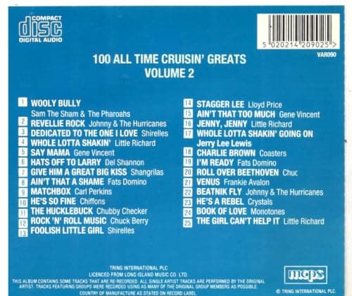 CRUISIN` GREATS. VOL 2. 2