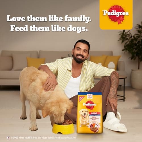 Pedigree Adult Dry Dog Food, Chicken & Vegetables, 3 kg, Contains 37 Essential Nutrients, 100% Complete & Balanced Food for Adult Dogs 4