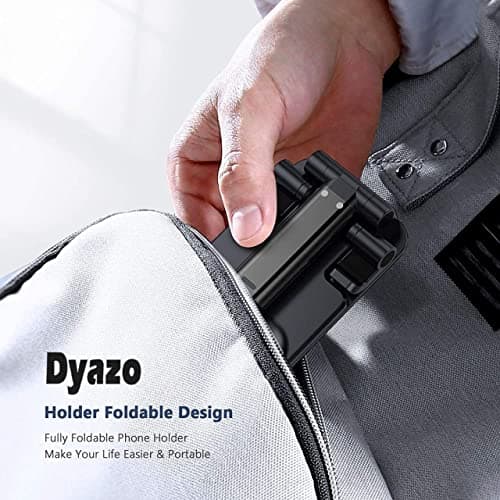 Dyazo Height Adjustable, Angle Adjustable, Fully Foldable, Anti-Slip Tabletop Mobile Phone Stand/Holder Compatible for Vivo, Oppo, iPhone, Samsung and All Mobile Phones 3