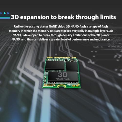 Transcend 512GB M.2 2242 Internal (SSD) Solid State Drive | SATA III 6Gb/s | SSD 430S | 3D NAND | Read/Write - up to 560/500 MB/s | 280 TBW | 5 Yrs. Warranty | TS512GMTS430S 4