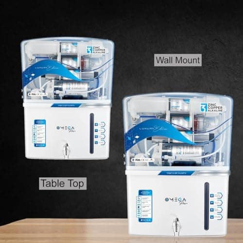 Aqua Domestic Water Purifier (RO+ LED UV+ ORC COPPER + TDS CONTROL) Fully Automatic, Easily Works Upto 4000ppm | 12 Stages | 20 LPH 5