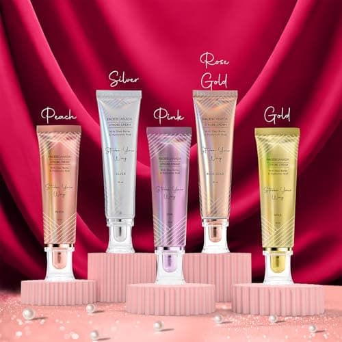 FACESCANADA Strobe Cream - Gold, 30ml | Primer + Highlighter + Moisturizer | Shea Butter & Hyaluronic Acid | Intense Hydration | Flawless Radiant Dewy Skin | Illuminating & Glowing Makeup Base 5
