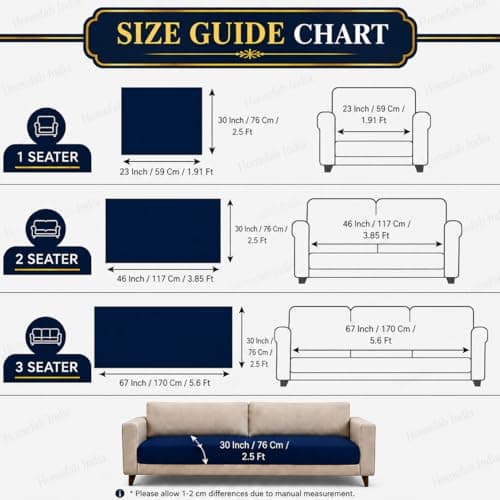 Homefab India Quilted Velvet Sofa Cover with Decorative Tassels for 1 Seater | Instant Sofa Makeover & Protector | Soft & Washable | Sofa Runner for Every Day Use - 23x30 Inch, Floral White 4