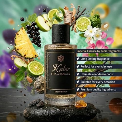 Kabir Fragrances Imperial Essence Eau De Parfum – Fruity Woody Perfume for Men | Long Lasting Pineapple Smoky Luxury Fragrance | Bold Masculine Signature Scent | Luxury Inspired Cologne (50 ML) 5
