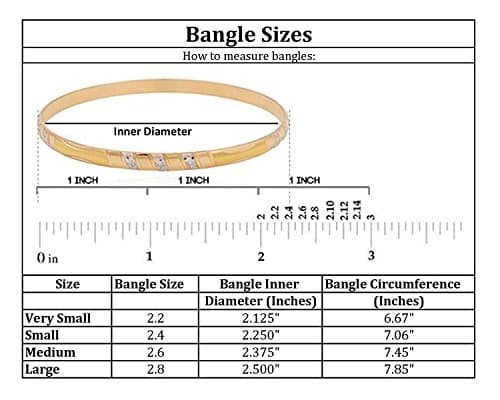 NMII Non-Precious Metal with Base Metal and Spread with Zari Glossy Finished Bangle set For Women and Girls, (Multicolour-Design-1 2.4_Inches), Pack Of 144 Bangles 5