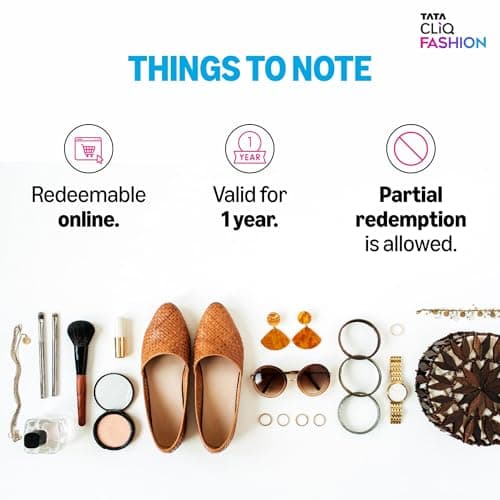 Tata Cliq Fashion |E-Gift Card | Instant Delivery | Valid for online purchase | 1 year validity 5