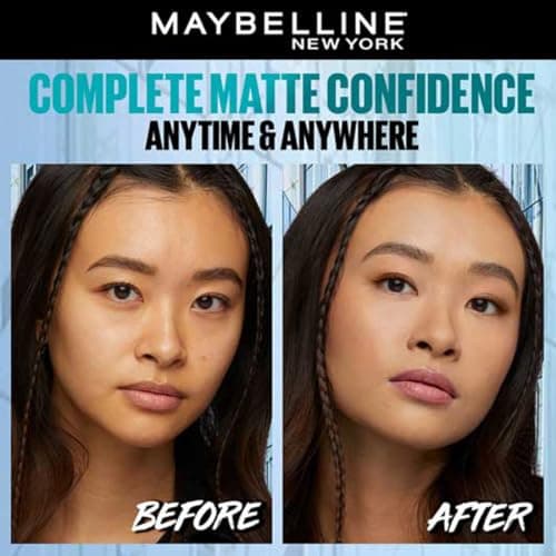 Maybelline New York Fit Me Shade 220 Natural Beige, Matte Compact Powder For Oily Skin, 8G - Powder That Protects Skin From Sun, Absorbs Oil, Sweat And Helps You To Stay Fresh For Upto 12Hrs. 5